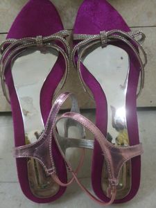 Rhinestone Heels