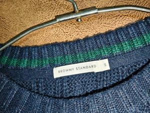 Blue Knit Sweater 40-42