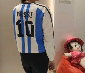 Argentina Football Top - Messi 10