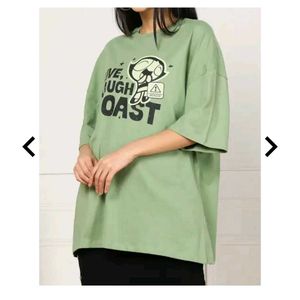 Graphic Print Oversized T-Shirt