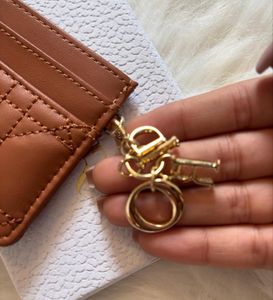 Dior Caro Freesia card holder  Charm