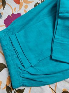 Comfortable Teal Ethnic Pants