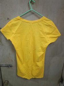 Sunny Yellow Basic T-Shirt
