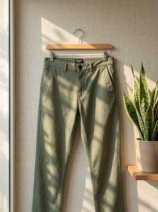Men's Olive Green Chinos