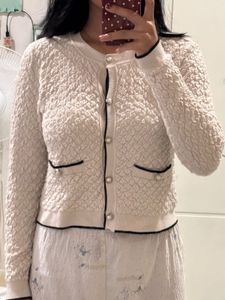 Chic Textured Cardigan