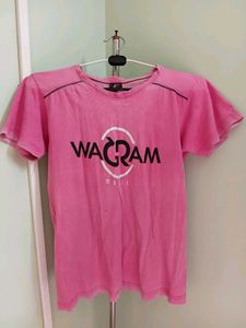 Vibrant Pink WAGRAM Music T-Shirt