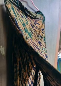 Boho Tie-Dye Maxi Skirt