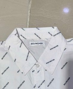 Balenciaga All Over Logo Shirt
