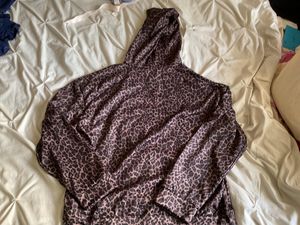 Leopard Print Hoodie