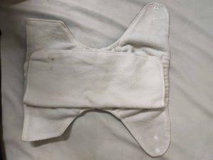 Blue Rocket Print Diaper