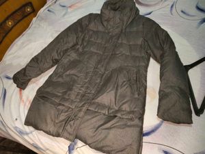 Stylish Gray Padded Jacket Korean