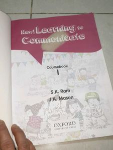 New! Learning to Communicate Coursebook 1