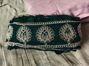 Elegant Emerald Green Lace
