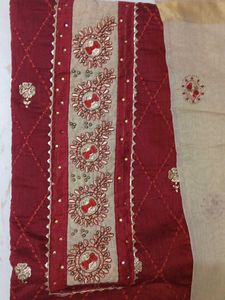 Elegant Unstitched dress material