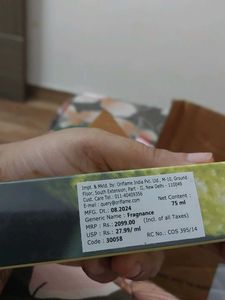 Oriflame Men's Citrus Tonic PERFUME