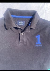 Hackett London Men's Black Polo T-Shirt