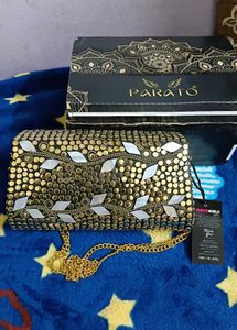PARATO Embellished Clutch