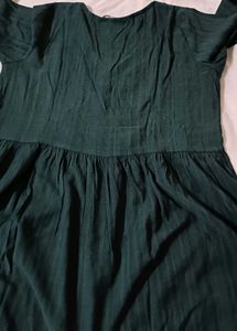 Elegant Green Embroidered Kurta