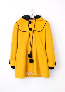 Stylish Yellow Winter Coat