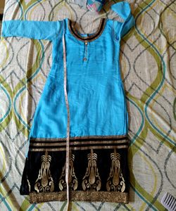 Festive Offer !!!!!Fantabulous Aqua Blue Kurta