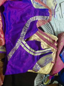 Beautiful Pink &amp; Gold Saree