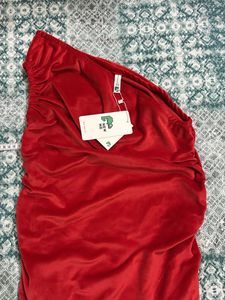 Red velvet Dress