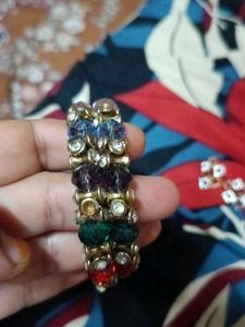 Colorful Beaded Statement Bracelet