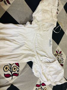 Zara white top