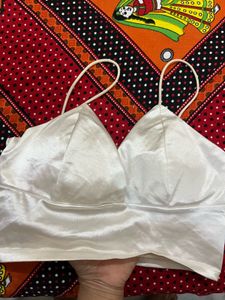 White Bralette Top