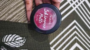 Blue Heaven Shimmer Matte Blush,🤩with free kajal