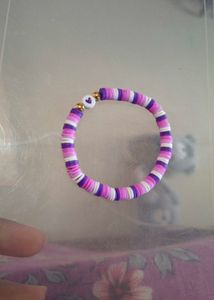 Heart Charm Beaded Bracelet