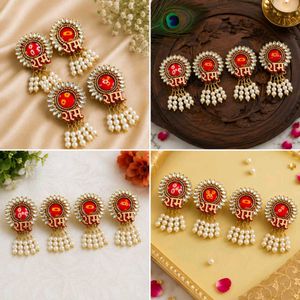 Handmade Ram Rakhi Soan – Set of 4 Pairs