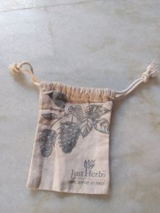 Just Herbs Drawstring Pouch