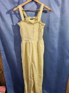 Floral Yellow Sundress jumpsuit