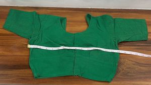 Green Cotton Blouse