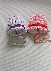 Adorable Baby Bonnets Set