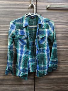 Max Plaid Button-Down Shirt