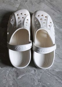 White Crocs Clogs