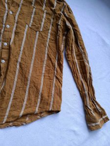 Men's Striped Long Sleeve Shirt