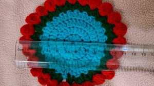 Handmade Crochet Coaster Set