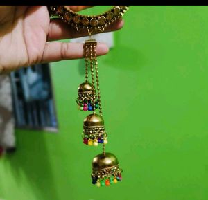 Golden Jhumka Bangles