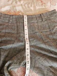 Imported Vintage Checked Trouser