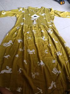 Charming Mustard Yellow Dress