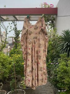 Floral Print Long Kurta