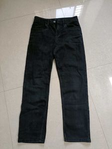 Classic Black Denim Jeans