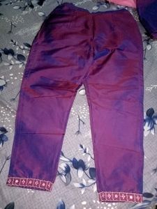 Silk Kurti Set With Dupatta