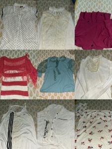Assorted Women's Tops Bundle (9x top