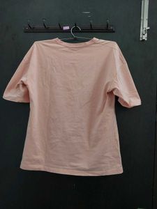 Tommy Hilfiger typograghic Pink T-Shirt