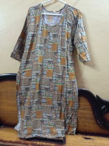 Boho Patchwork Print Dress