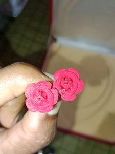 Rose &amp; Star Drop Earrings